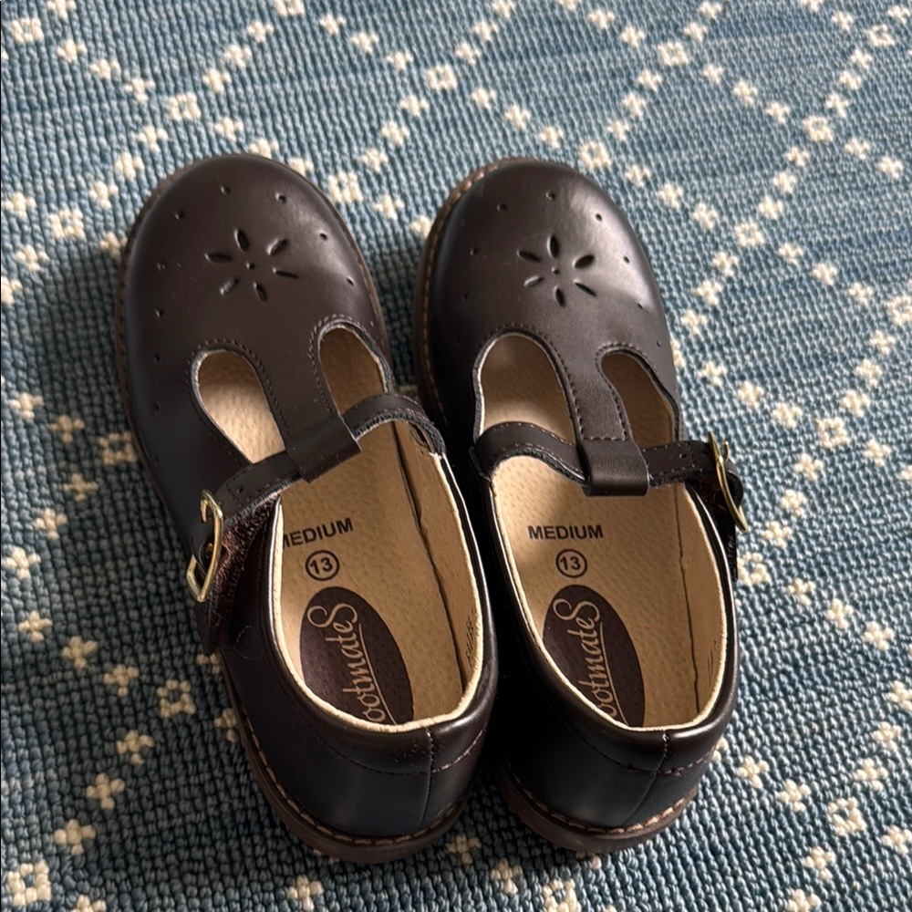 FootMates Brown Dress Shoes for Kids